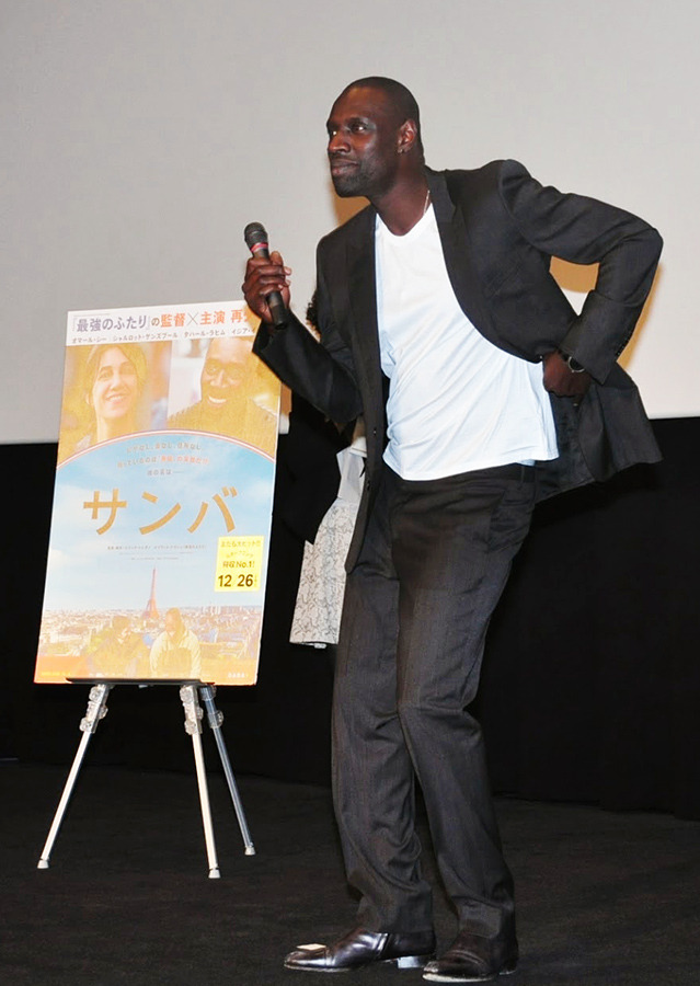 オマール・シー／『サンバ』舞台挨拶 in 第27回東京国際映画祭