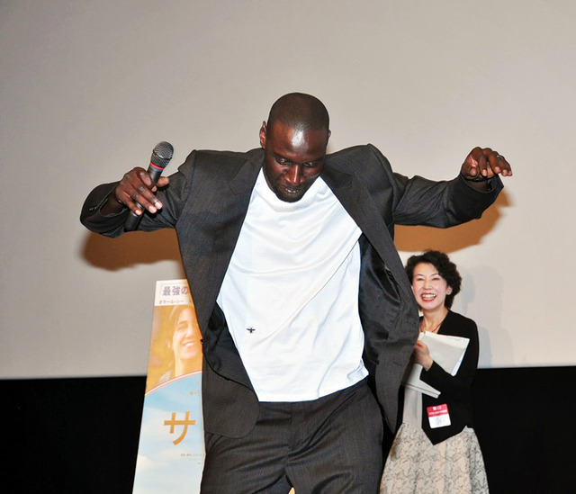 オマール・シー／『サンバ』舞台挨拶 in 第27回東京国際映画祭