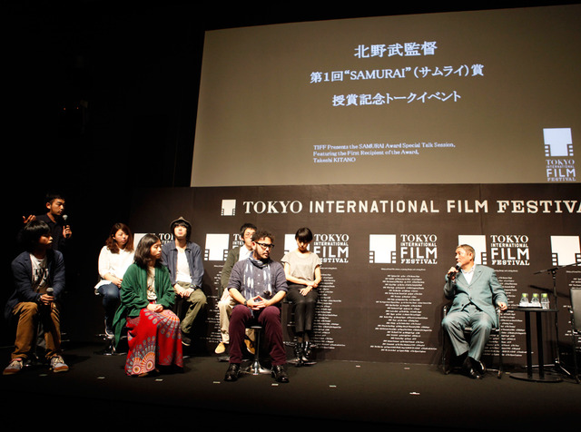 北野武／「SAMURAI賞」トークイベント in 第27回東京国際映画祭