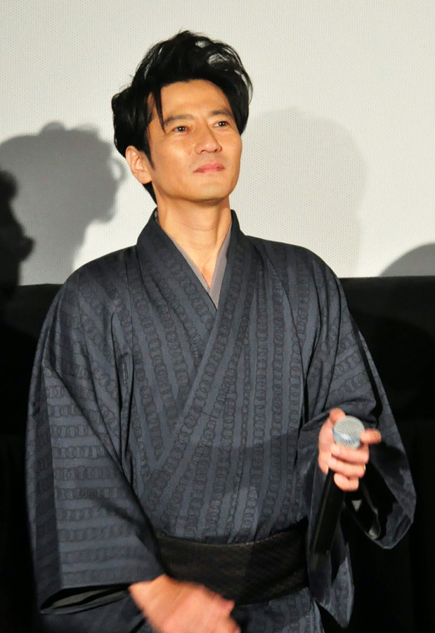 津田寛治／『花宵道中』舞台挨拶 in 第27回東京国際映画祭