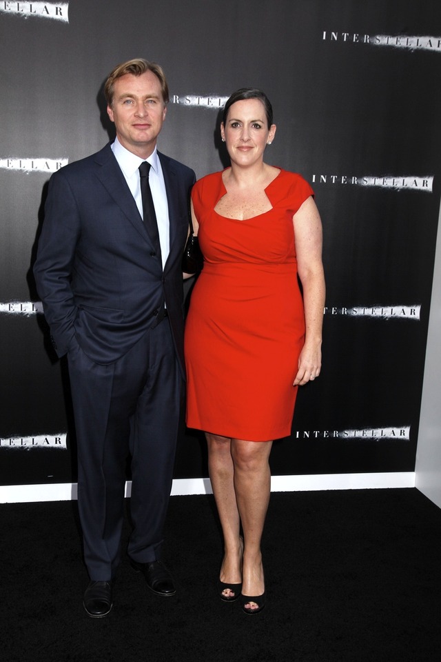 クリストファー・ノーラン＆エマ・トーマス／『インターステラー』ワールド・プレミア　（C）2014 Warner Bros. Entertainment, Inc. and Paramount Pictures. All Rights Reserved.