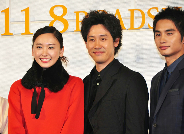 新垣結衣＆大泉洋＆中村蒼／『トワイライト ささらさや』完成披露試写会