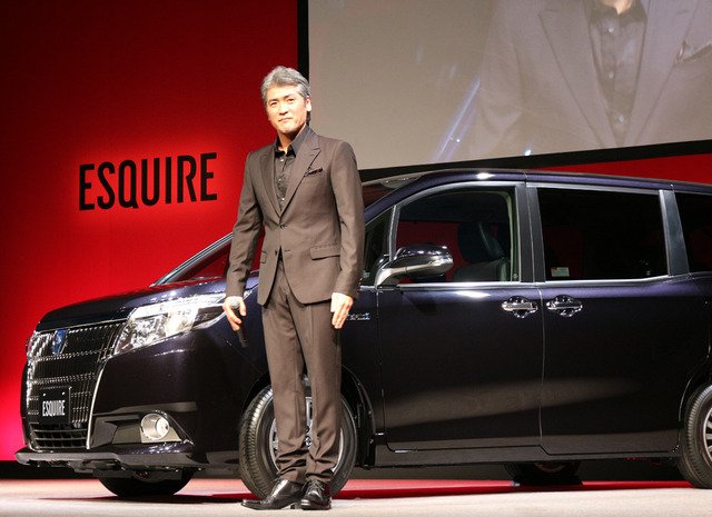 吉川晃司／トヨタ新型車「ESQUIRE（エスクァイア）」記者発表会