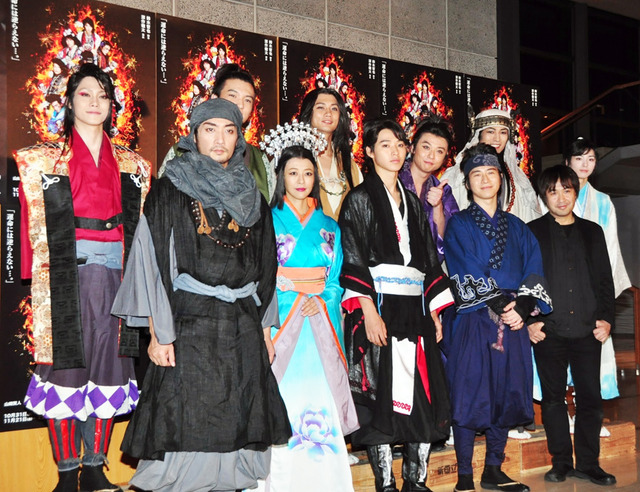 舞台「里見八犬伝」公開舞台稽古