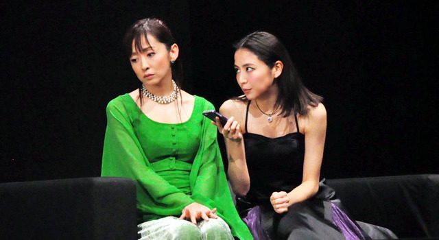 斉藤由貴＆長澤まさみ／舞台「紫式部ダイアリー」公開ゲネプロ