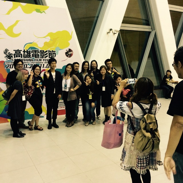 最後に映画祭スタッフと