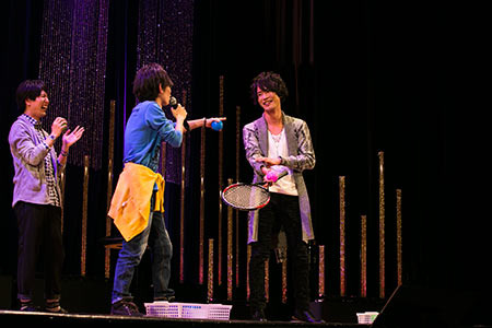 キャストのサインボールのプレゼント