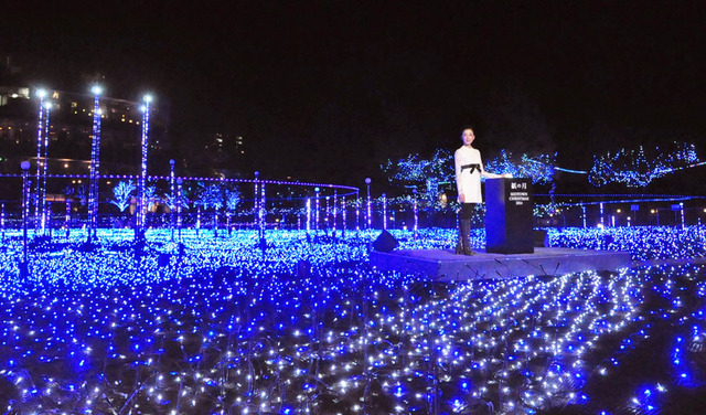 宮沢りえ／東京・ミッドタウン「クリスマス・イルミネーション」点灯式