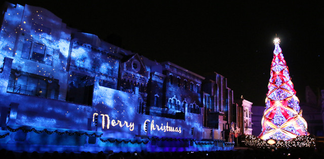 冬のシーズナル・イベント「ユニバーサル・ワンダー・クリスマス」 in USJ