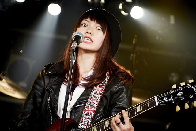 二階堂ふみ（ロックver.宇田川咲）／『日々ロック』　-(C)榎屋克優／集英社-(C) 2014「日々ロック」製作委員会