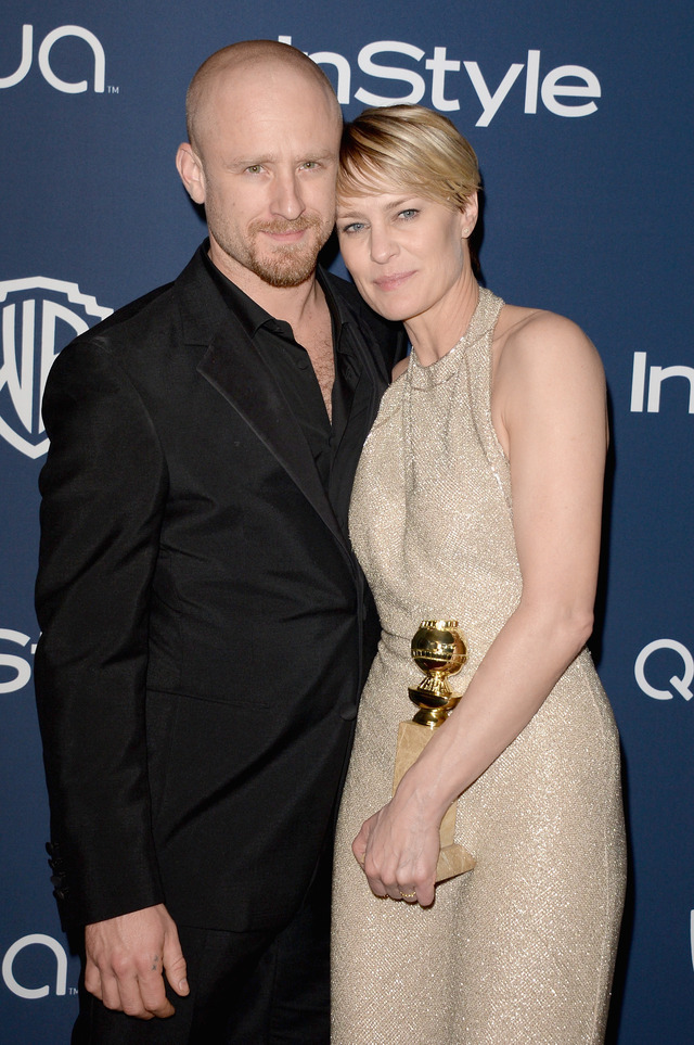 ベン・フォスター＆ロビン・ライト-(C) Getty Images