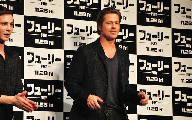 ブラッド・ピット／『フューリー』記者会見