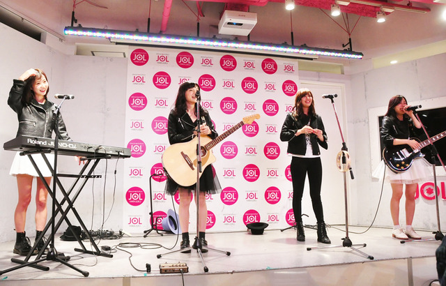 喜多陽子＆ガールズバンド「B1」／『日々ロック』ライブ＆トークイベント