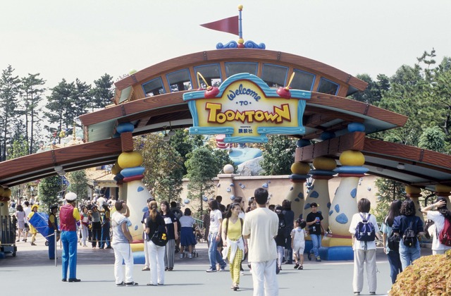 東京ディズニーランドのトゥーンタウン