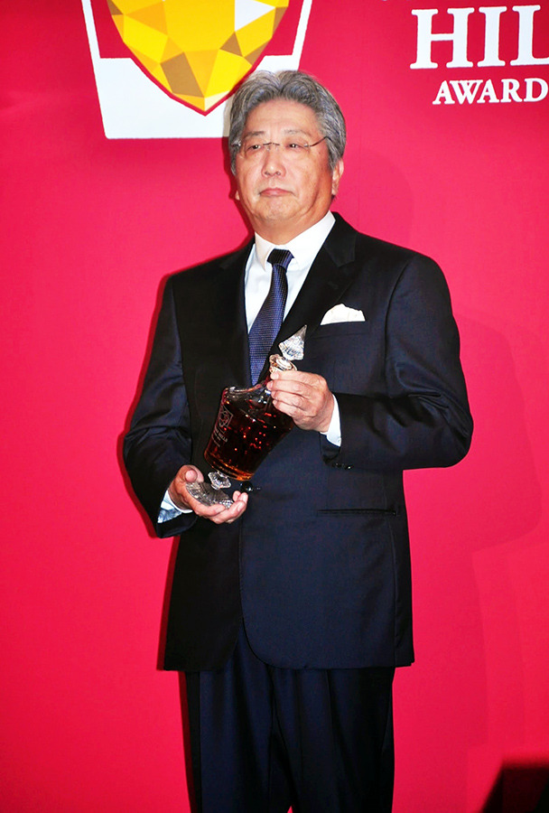 伊集院静／「ウイスキーヒルズ 2014」授賞式