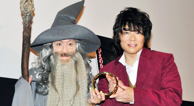 LiLiCo＆森川智之（ビルボの日本語吹替え声優）／さよなら『ホビット』試写会