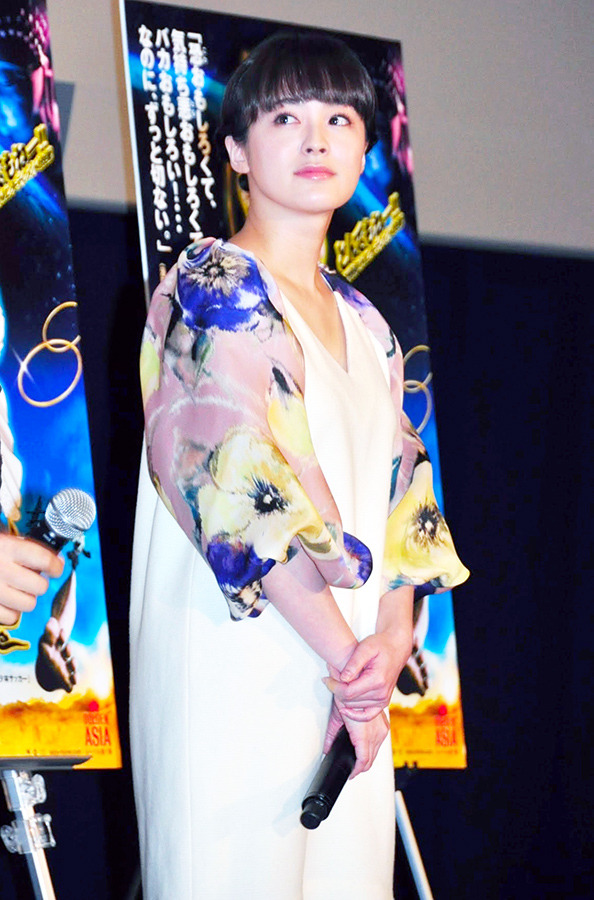 貫地谷しほり／『西遊記～はじまりのはじまり～』初日舞台挨拶