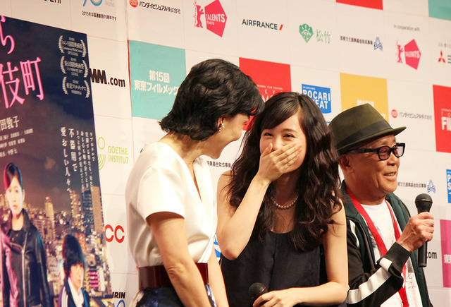 前田敦子＆南果歩＆廣木隆一（監督）／『さよなら歌舞伎町』舞台挨拶 in 第15回東京フィルメックス