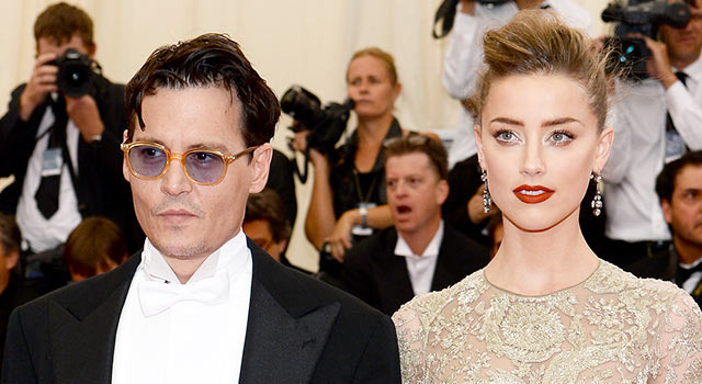 アンバー・ハード＆ジョニー・デップ -(C) Getty Images