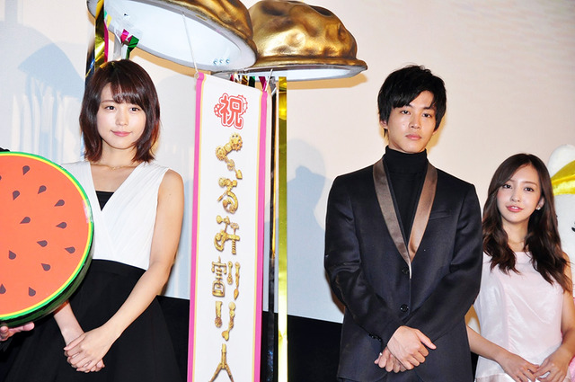 有村架純＆松坂桃李＆板野友美／『くるみ割り人形』初日舞台挨拶