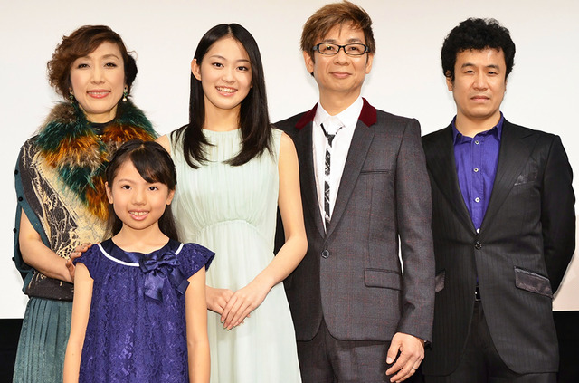 吉本実憂＆山寺宏一＆山村美智＆高橋美波＆五藤利弘（監督）／『ゆめはるか』完成披露試写会