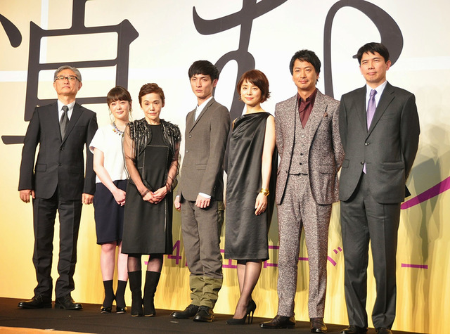 高良健吾＆石田ゆり子＆貫地谷しほり＆椎名桔平＆大竹しのぶ＆堤幸彦（監督）＆天童荒太（原作者）／『悼む人』完成報告会見