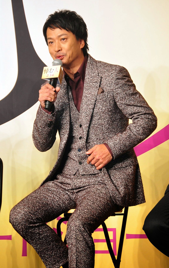 椎名桔平／『悼む人』完成報告会見