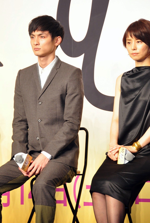 高良健吾＆石田ゆり子／『悼む人』完成報告会見