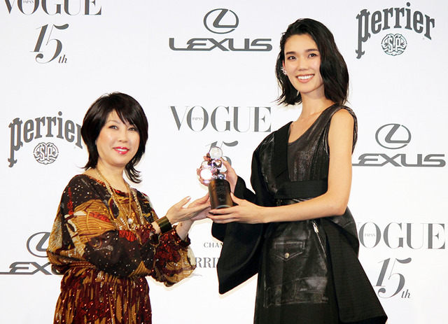 TAO （女優・モデル）／「VOGUE JAPAN Women of the Year 2014」＆「VOGUE JAPAN Women of Our Time」授賞式