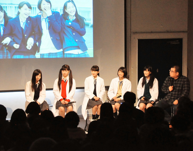 「ももいろクローバーZ」（百田夏菜子、玉井詩織、高城れに、有安杏果、佐々木彩夏）／『幕が上がる』講義 in 武蔵野美術大学