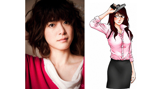 上野樹里×日比野美月／「ウロボロス」（C）神崎裕也／新潮社