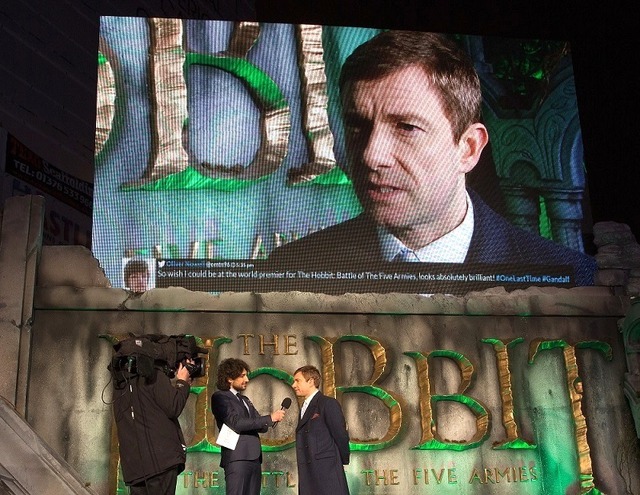 『ホビット 決戦のゆくえ』ワールド・プレミア　(C)2014 METRO-GOLDWYN-MAYER PICTURES INC. AND WARNER BROS. ENTERTAINMENT INC.