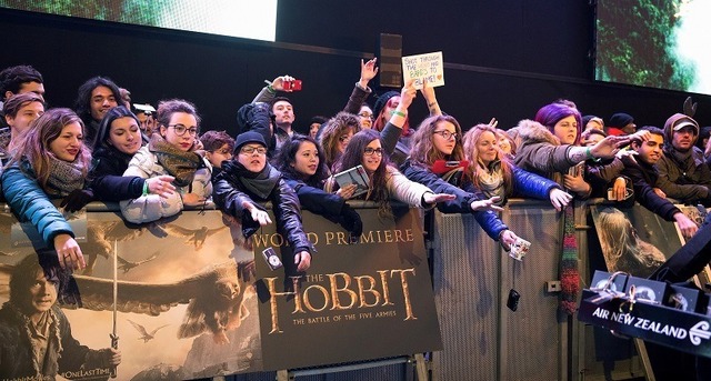 『ホビット 決戦のゆくえ』ワールド・プレミア　(C)2014 METRO-GOLDWYN-MAYER PICTURES INC. AND WARNER BROS. ENTERTAINMENT INC.