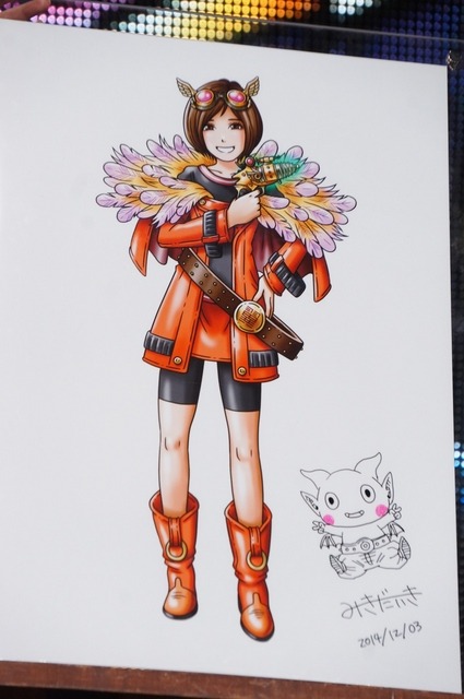 スマートフォン向けRPG『スカイロック』新CM発表会に登場した本田翼