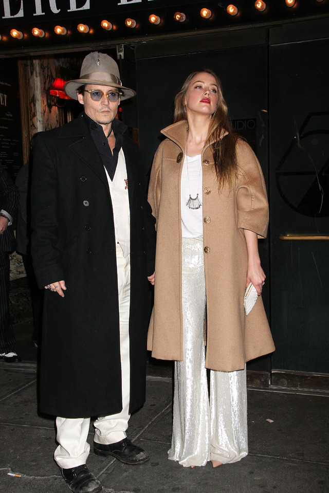 ジョニー・デップ＆アンバー・ハード -(C) Getty Images