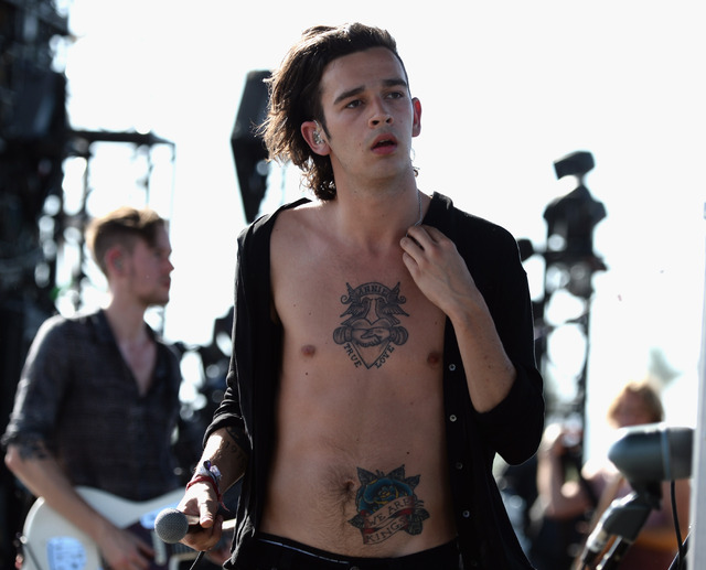 「The 1975」マシュー・ヒーリー-(C) Getty Images