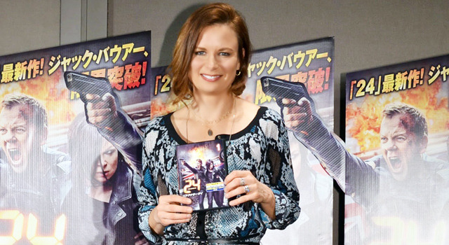 メアリー・リン・ライスカブ（相棒クロエ・オブライエン役）／「24 -TWENTY FOUR-リブ・アナザー・デイ」DVD&Blu-ray来日記者会見