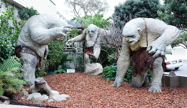 「WETAケーブ」ショップ＆ミニ博物館（トロール）