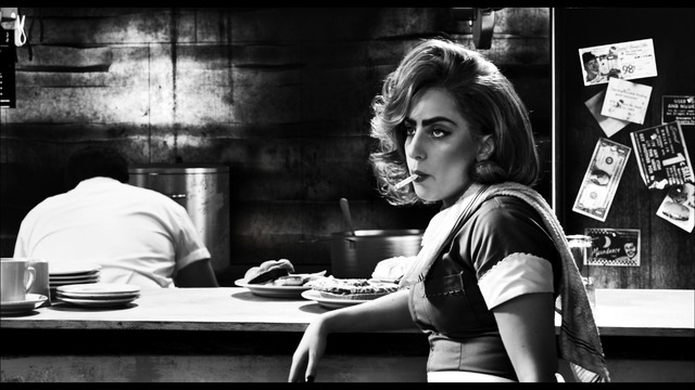 レディ・ガガ／『シン・シティ　復讐の女神』（C）2014 Maddartico Limited.  All Rights Reserved.