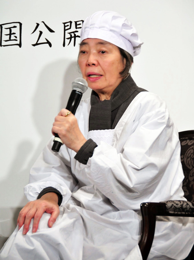 樹木希林／『あん』製作発表会見