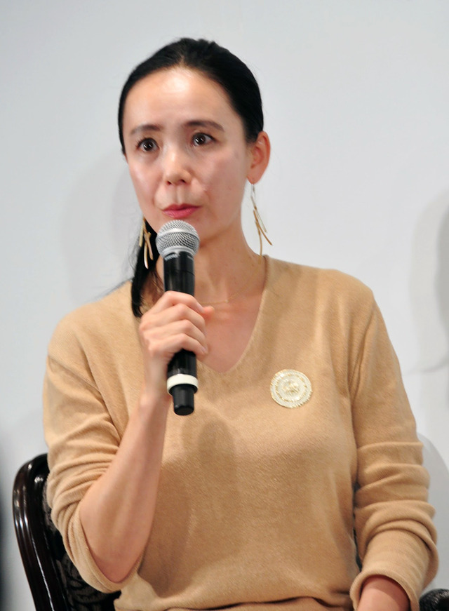 河瀬直美（監督）／『あん』製作発表会見