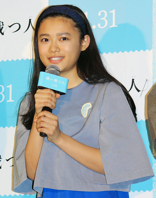 杉咲花／『繕い裁つ人』完成披露試写会