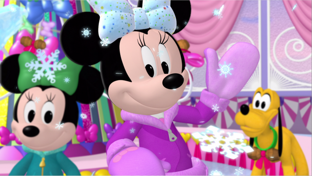 「ミッキーマウス クラブハウス／ミニーのふゆのリボンショー」-(c) Disney
