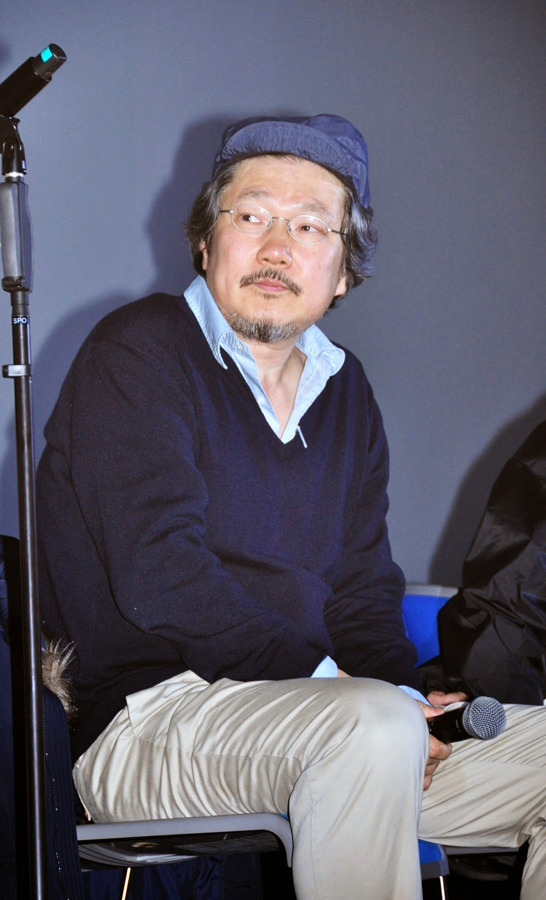 ホン・サンス（監督）／『自由が丘で』初日舞台挨拶