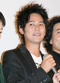 『パコと魔法の絵本』初日舞台挨拶にて　妻夫木聡