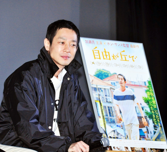 加瀬亮／『自由が丘で』初日舞台挨拶