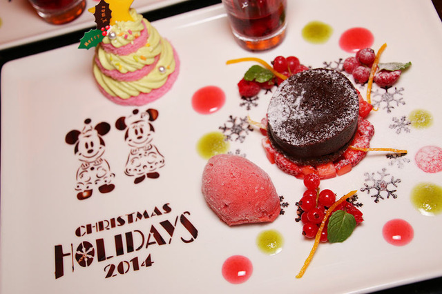 “クリスマスホリデー”デザートセット「ハイピリオン・ラウンジ」／ディズニーアンバサダー