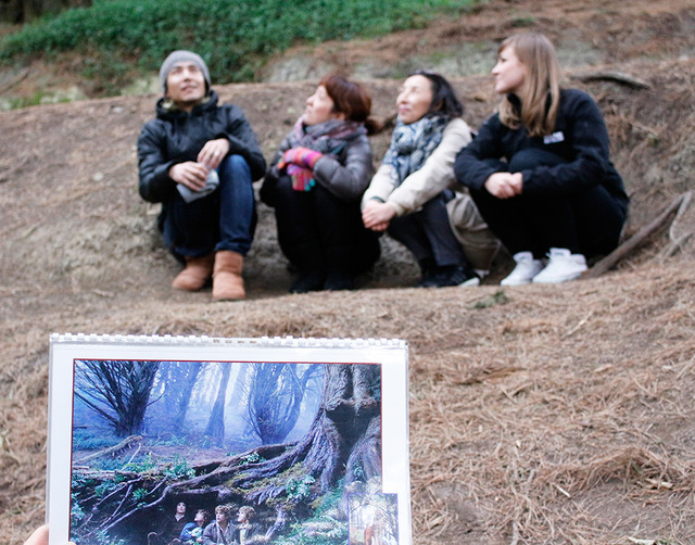 『ロード・オブ・ザ・リング』再現シーン