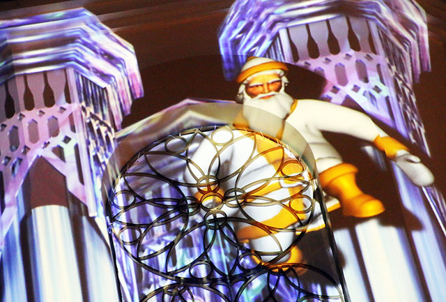 クリスマス限定プロジェクション・マッピング「クリスマス・キャロル・クロック」特別編 in イクスピアリ