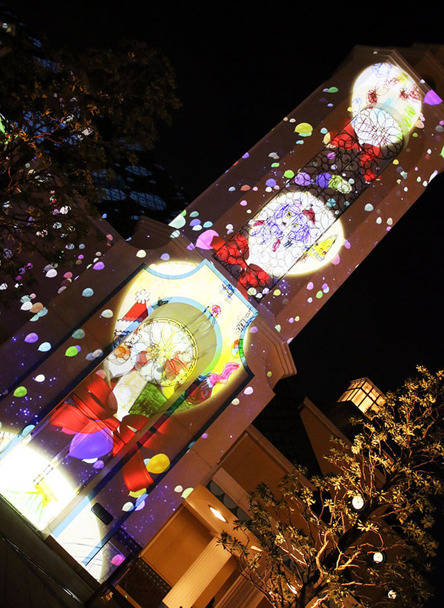クリスマス限定プロジェクション・マッピング「クリスマス・キャロル・クロック」特別編 in イクスピアリ